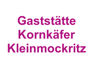 Gaststätte "Kornkäfer Kleinmockritz" Logo