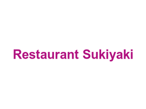 Restaurant Sukiyaki Logo