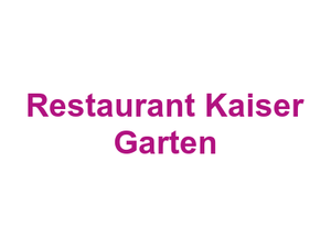 Restaurant Kaiser Garten Logo