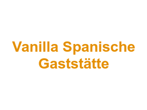 Vanilla Spanische Gaststätte Logo