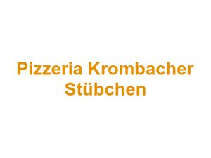 Pizzeria Krombacher Stübchen Logo