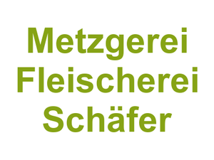 Metzgerei Fleischerei Schäfer Logo