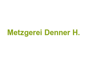 Metzgerei Denner H. Logo