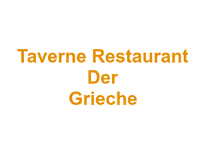 Taverne Restaurant Der Grieche Logo