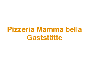 Pizzeria Mamma bella Gaststätte Logo