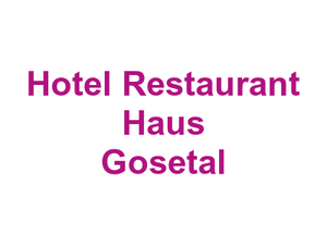 Hotel Restaurant Haus Gosetal Logo