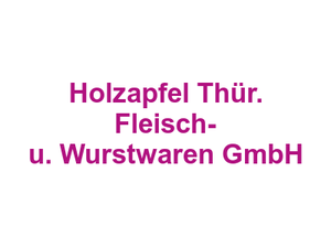 Metzgerei Fleischerei Holzapfel Thür. Fleisch- u. Wurstwaren GmbH Logo