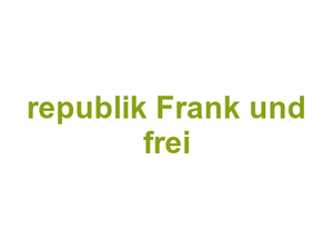 republik Frank und frei Logo
