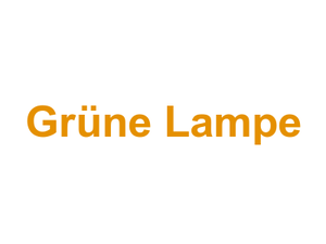 Grüne Lampe Logo