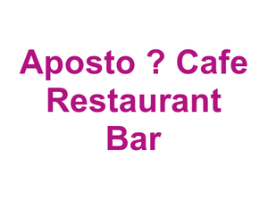 Aposto – Cafe Restaurant Bar Logo
