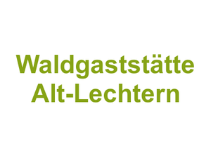 Waldgaststätte Alt-Lechtern Logo