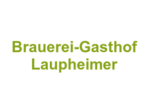 Brauerei-Gasthof Laupheimer Logo