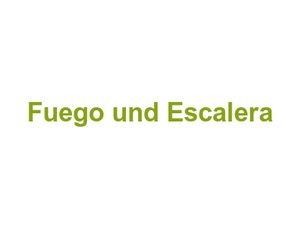 Fuego und Escalera Logo