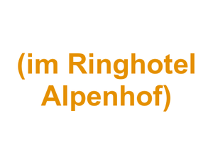 Restaurant "Wilde 13" (im Ringhotel Alpenhof) Logo
