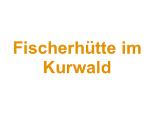 Fischerhütte im Kurwald Logo