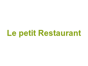 Le petit Restaurant Logo
