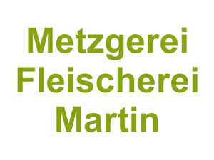 Metzgerei Fleischerei Martin Logo