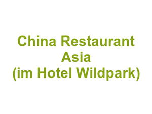 China Restaurant Asia (im Hotel Wildpark) Logo