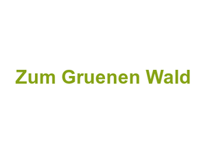 Zum Gruenen Wald Logo