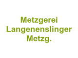 Metzgerei Langenenslinger Metzg. Logo