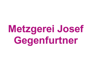 Metzgerei Josef Gegenfurtner Logo