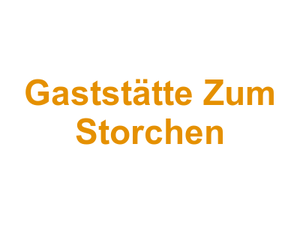 Gaststätte Zum Storchen Logo