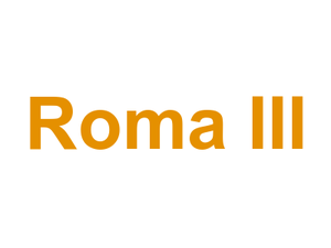 Roma III Logo