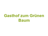 Gasthof zum Grünen Baum Logo