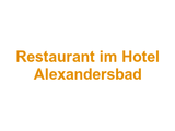 Restaurant im Hotel Alexandersbad Logo