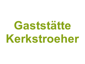 Gaststätte Kerkstroeher Logo