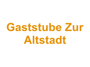 Gaststube Zur Altstadt Logo