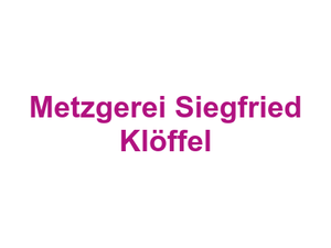Metzgerei Siegfried Klöffel Logo