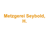 Metzgerei Seybold, H. Logo