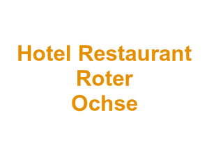 Hotel Restaurant Roter Ochse Logo