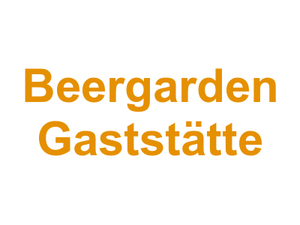 Beergarden Gaststätte Logo