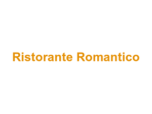 Ristorante Romantico Logo