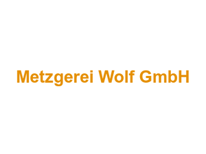 Metzgerei Wolf GmbH Logo