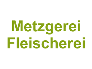 Metzgerei Fleischerei Logo