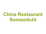 China Restaurant Sonnenlicht Logo
