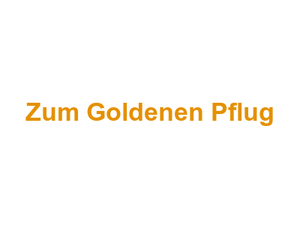 Zum Goldenen Pflug Logo