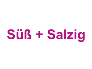 Süß + Salzig Logo