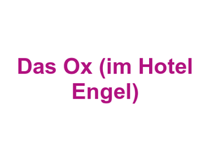 Das Ox (im Hotel Engel) Logo