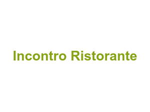 Incontro Ristorante Logo