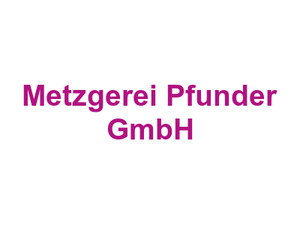 Metzgerei Pfunder GmbH Logo
