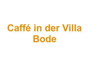 San Lorenzo Ristorante Caffé in der Villa Bode Logo