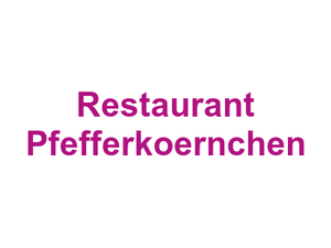 Restaurant Pfefferkoernchen Logo