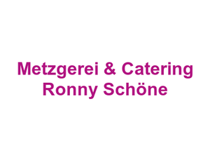 Metzgerei & Catering Ronny Schöne Logo