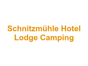 Schnitzmühle Hotel Lodge Camping Logo