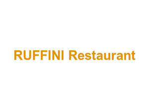 RUFFINI Restaurant Logo