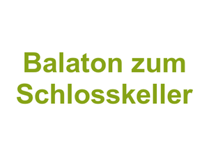 Balaton zum Schlosskeller Logo